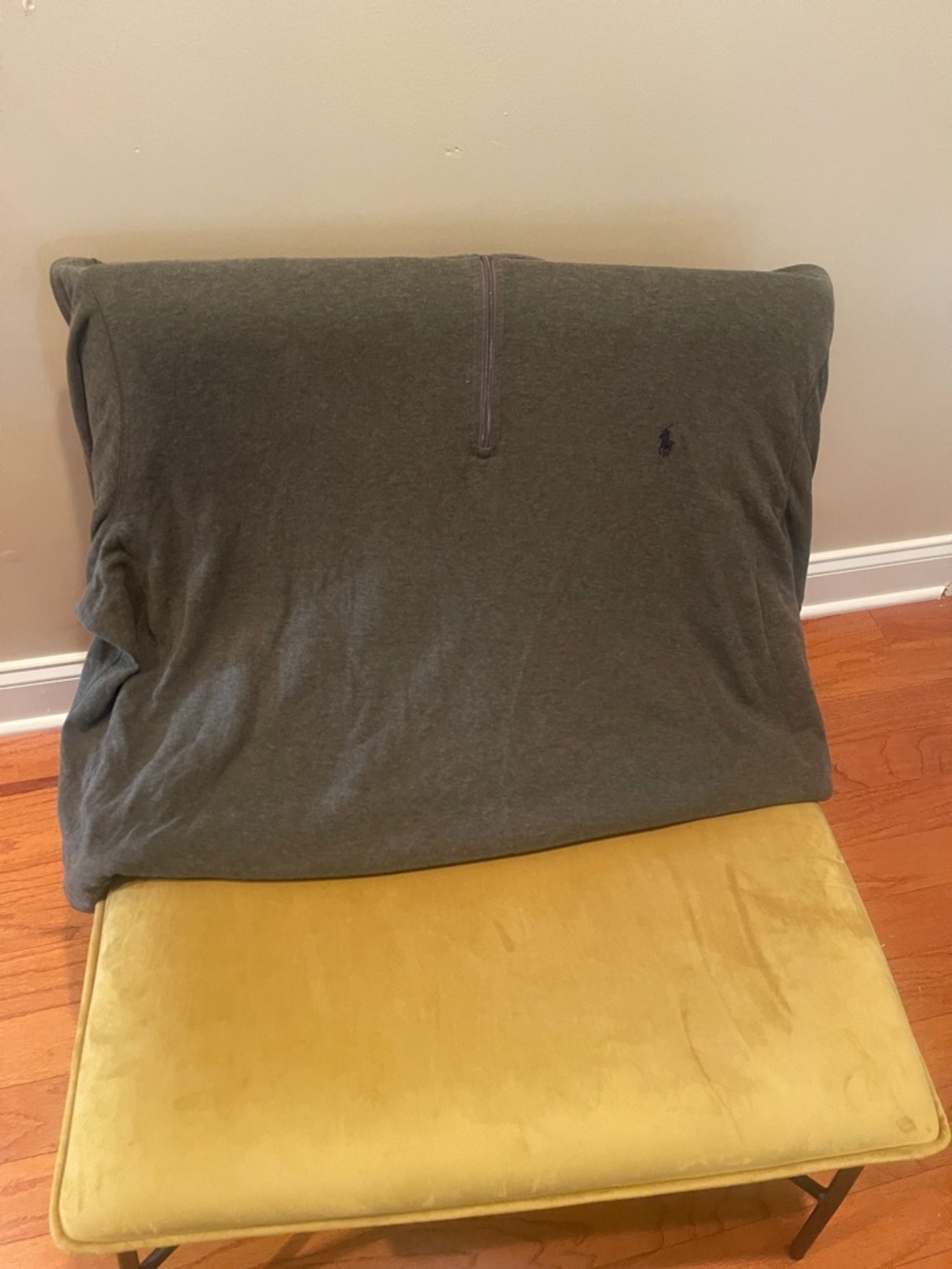 Ralph Lauren Olive Green Quarter-Zip Pullover